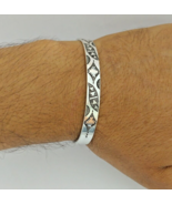 Tuareg Silver Bracelet Handmade Tribal Bangle Cuff Sterling African Moro... - £49.42 GBP