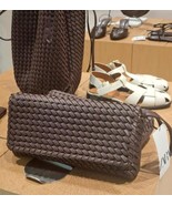 ZARA BNWT 2025. BURGUNDY RED BRAIDED BAG CLUTCH CROSSBODY STRAP. 6621/51... - $95.15