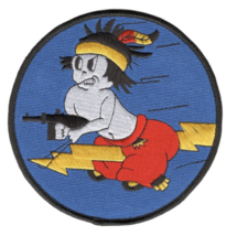 5&quot; AIR FORCE 404TH FIGHTER SQUADRON EMBROIDERED PATCH - £23.17 GBP