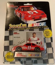 LIONEL NASCAR BILL ELLIOT 11 CAR, COLLECTORS CARD, &amp; DISPLAY STAND WINST... - £5.45 GBP