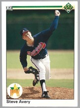 1990 Upper Deck #65 Steve Avery  Atlanta Braves   (RC - Rookie Card) - £1.47 GBP