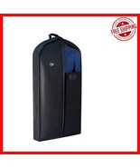 Elegant 47&quot; Black Garment Bag for Suits, Tuxedos &amp; Dresses - Breathable - $52.46
