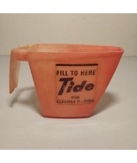 Vintage Advertising Tide Laundry Detergent Measuring Cup - Red - $12.95