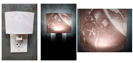 Batman vs Superman BvS Batman Signal 3D Printed Lithophane Auto LED Night Light  - £16.33 GBP