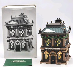 Dept 56 Dickens Village Blenham Street Bank 58330 Vtg 1995 In Original Box - £40.52 GBP