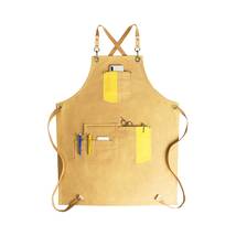 Unisex Canvas Professional Shop Work Apron - £15.99 GBP