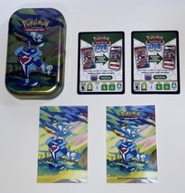 (1) Pokemon (Empty) Tin (1) Art Card (Pachirisu) (1) Sticker Sheet (2) C... - $10.00