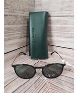 NEW LACOSTE L6061S 001 BLACK GRAY GREEN AUTHENTIC W/CASE SUNGLASSES 52-1... - $41.82