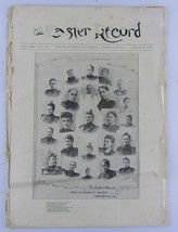 Victorian April 13, 1895 Cedar Rapids Iowa, The Easter Record Newspaper ... - $23.39