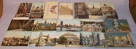 Antique Vintage London England Ca 1907 Colored Post Card Lot of 25  - £15.94 GBP