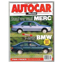 Autocar and Motor Magazine 9 June 1993 mbox1713 Brand new small Merc versus... - £3.87 GBP