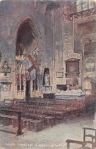 Exeter Devon Uk South Transcept Of Cathedral Hildesheimer Company Postcard 1908 - £2.66 GBP