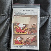 Santa&#39;s Sleigh Ride Woodworking Pattern Workshoppe Originals CH115 New - £14.89 GBP