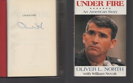 Under Fire / SIGNED / Oliver North / NOT Personalized! 1ST Edition Hardcover - £14.85 GBP