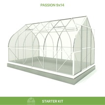 Greenhouse Kit ClimaPod PASSION 9×14 With 4-mm Polycarbonate - £1,847.74 GBP+