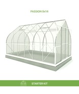 Greenhouse Kit ClimaPod PASSION 9×14 With 4-mm Polycarbonate - $2,299.00+