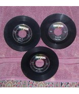  bundle of {3} 45rpm records  rickey nelson  {imperial records} - £9.40 GBP