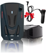 Radar-Detector with Long Range Detection, Mute Memory, Led Display, City... - $22.86 CAD
