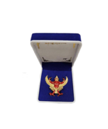 Phaya Garuda Emblem Thai Style Hand-made Enamelled Brass (CHECK SIZE) - $33.00