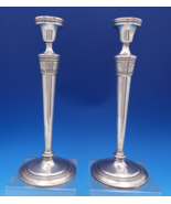Wedgwood by International Sterling Silver Candlestick Pair #N23 12&quot; (#8275) - $3,460.79 CAD