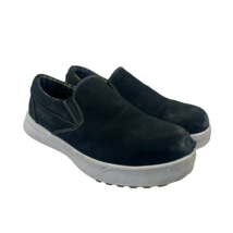 Dakota Men&#39;s Slip-On Steel Toe Steel Plate Canvas Work Shoes 3831 Black ... - £37.09 GBP