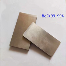 1Pc Pure Molybdenum Foil Mo≥99.99% Mo Sheet Metal Plate for Scientific Research - £21.89 GBP+