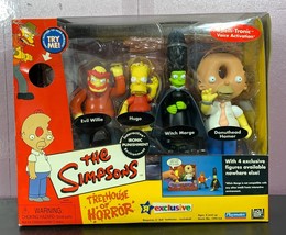 Simpsons TREEHOUSE OF HORROR Donuthead Homer IRONIC PUNISHMENT Playset - $59.40