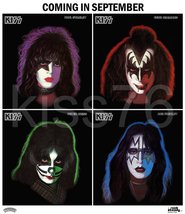 KISS Band 24 x 28 &quot;COMING IN SEPTEMBER&quot; Custom Poster - Rock Music Colle... - $45.00