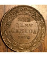 1916 CANADA LARGE CENT PENNY COIN - £2.00 GBP
