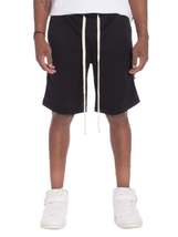 Mens Checkered Stripe Track Shorts - $16.50