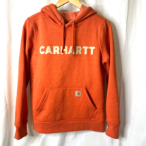 Carhartt Mens Hoodie Relaxed Fit Hoodie Jacket Sweatshirt Sz XS 0-2 - £15.73 GBP