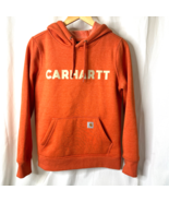 Carhartt Mens Hoodie Relaxed Fit Hoodie Jacket Sweatshirt Sz XS 0-2 - £15.79 GBP