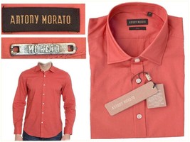 Antony Morato Men&#39;s Shirt Ml Or Xl €85 Here Less! AM04 T1P - £14.98 GBP