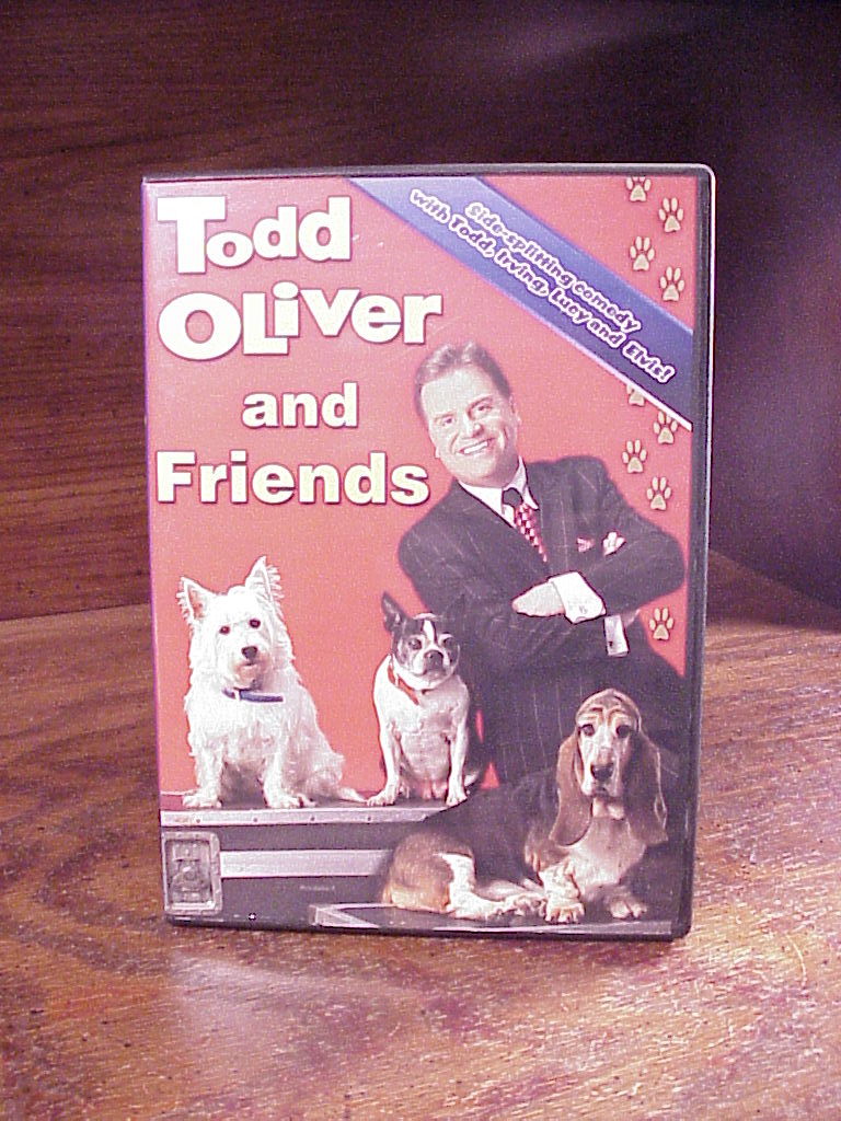 Todd Oliver And Friends DVD, Used, Ventriloquist with Talking Dogs
