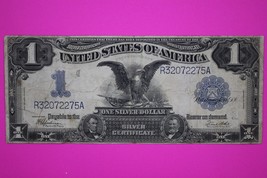 1899 $1 One Dollar Black Eagle Silver Certificate FR 236 Guaranteed Auth... - $150.39