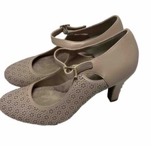 Giani Bernini Womens Velmah Ankle Strap Mary Jane Heels Shoes  Blush Size 9M - £18.34 GBP