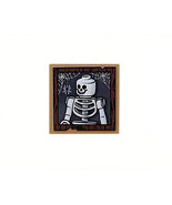 Skeleton Painting Picture Halloween 2X2 Printed Piece Action Figures - $33.90 MXN