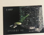 Star Trek The Next Generation Season Two Trading Card #182 Q Who Borg - $1.97