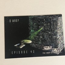 Star Trek The Next Generation Season Two Trading Card #182 Q Who Borg - £1.54 GBP