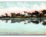 Carvers Pond East Side Vinalhaven Maine ME DB Postcard Y1 - $4.90