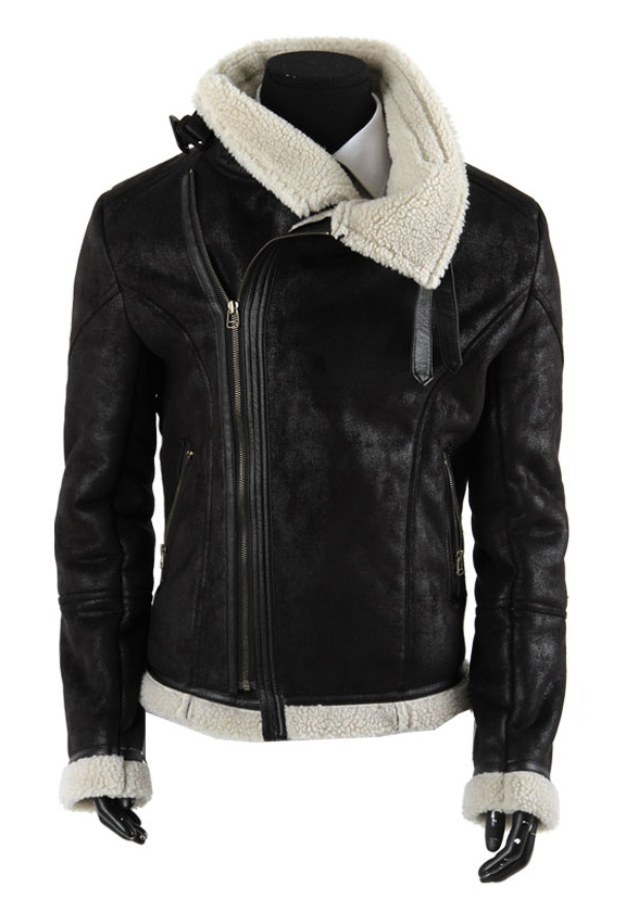 FLEECE LEATHER JACKET, WOMEN LEATHER JACKET WITH FULL FLEECE,SHEARLING JACKETS