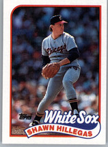 1989 Topps 247 Shawn Hillegas  Chicago White Sox - £0.77 GBP