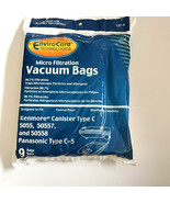 Enviro Care Technologies Type C Vacuum Bags 137-9 - NEW - $205.56 MXN