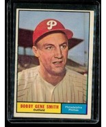 Vintage 1961 TOPPS Baseball Card #316 BOBBY GENE SMITH Philadelphia Phil... - £6.61 GBP
