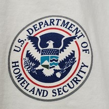 Vintage Hanes U.S. Department of Homeland Security White T-Shirt Cotton ... - $76.95