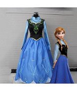 Princess Anna cosplay costume Frozen Anna  costume Dress Women Halloween... - $185.93 CAD