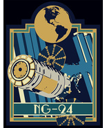 ISS Expedition 74 Cygnus NG-24 Nasa International Space Station Badge Patch - $19.99+