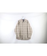 Vintage Pendleton Mens Medium Collared Long Sleeve Button Shirt Plaid Co... - €33,85 EUR