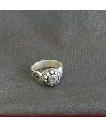 Tuareg Ring Silver Bead Chevron Moroccan Sahara Minimalism Biker Vintage Gift - $1,029.01 MXN