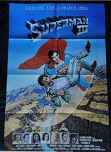 CHRISTOPHER REEVE Signed Movie Poster - SUPERMAN 3 - 27&quot;x 40&quot;  w/coa - £870.49 GBP